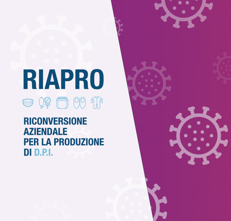 Riapro. Riconversione aziendale per la produzione di D.P.I.