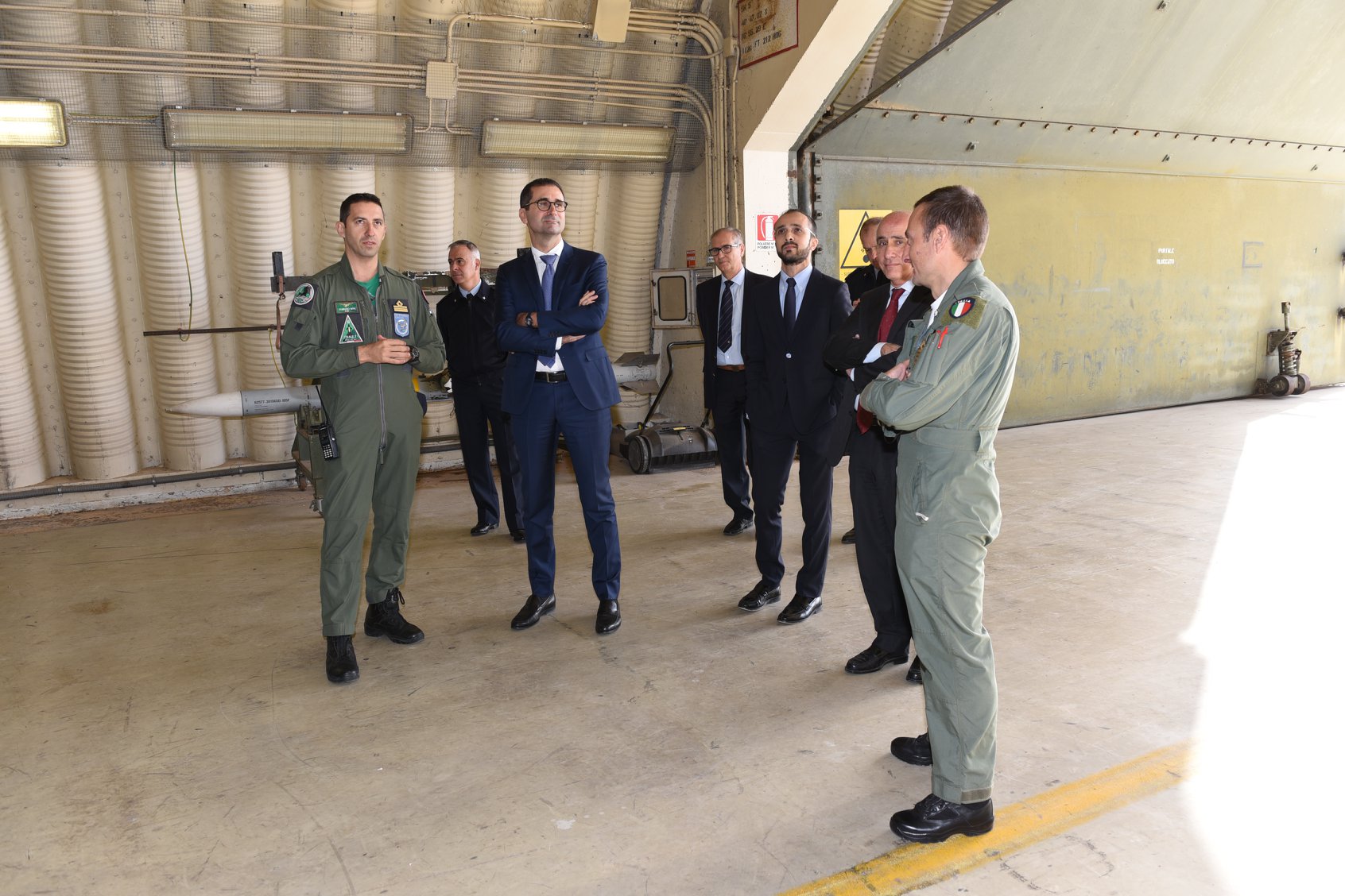 Il rettore visita il 36esimo Stormo