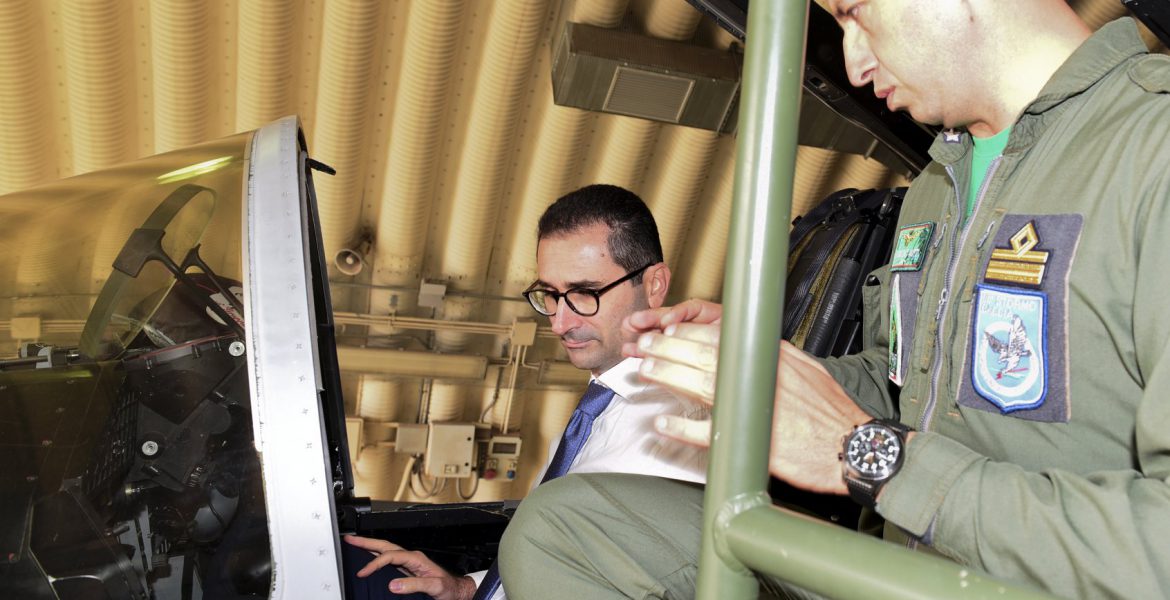 Il rettore visita il 36esimo Stormo