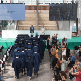 Seduta di laurea nel Campus Poliba