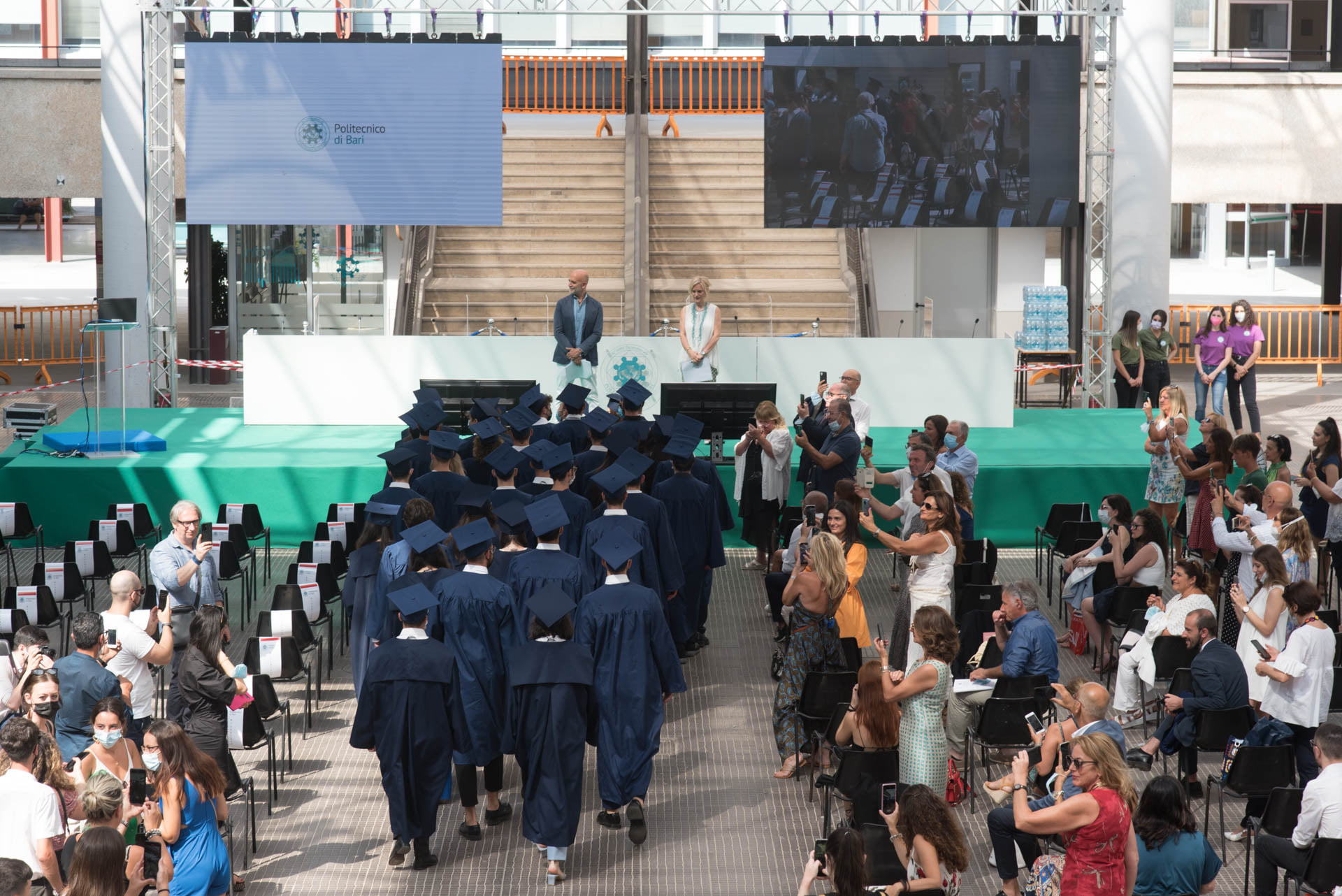 Seduta di laurea nel Campus Poliba