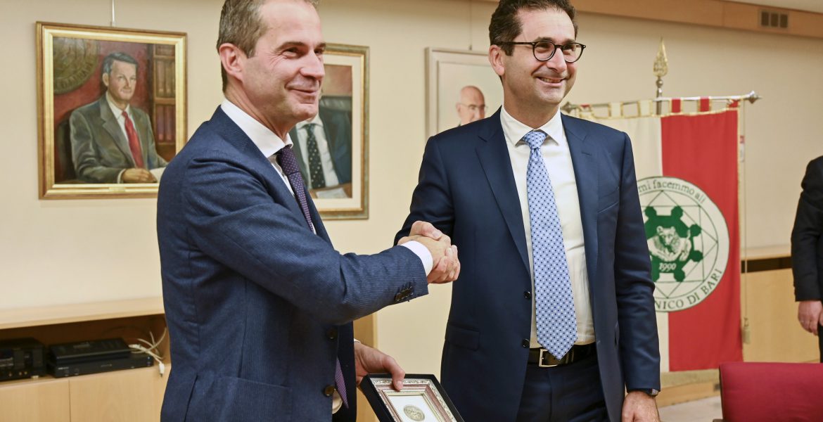 Cupertino - Tomasi Accordo Poliba-Autostrade per l'Italia