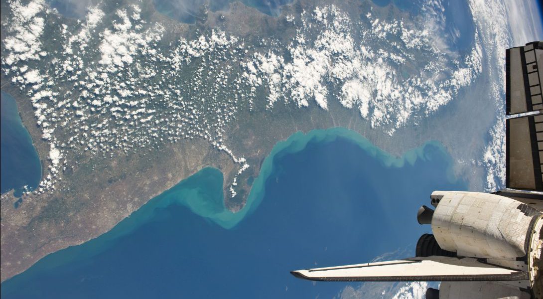 La Puglia dal satellite 100 anni Aeronautica Militare Italiana