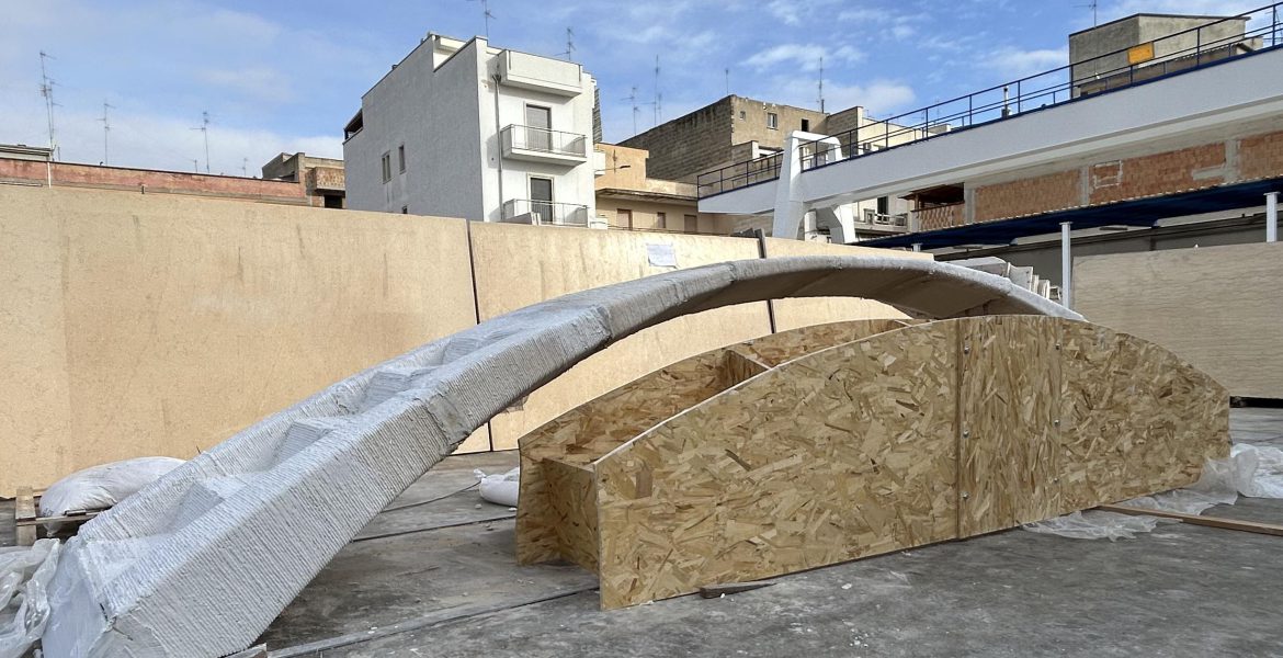 Il primo ponte stampato in 3D in Italia